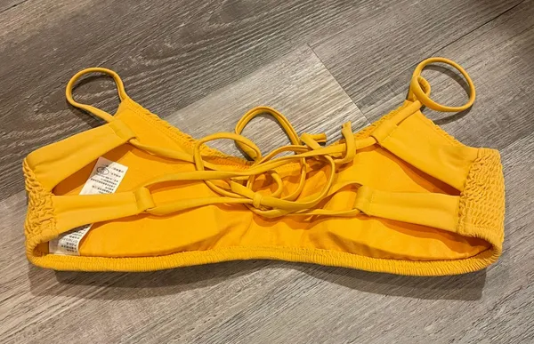 Hollister Yellow Swim Top - Image 2