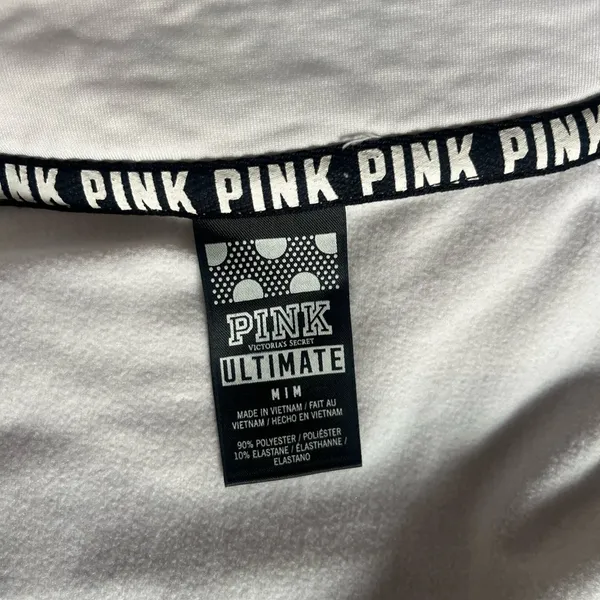 Victoria's Secret Pink and White Top - Image 6