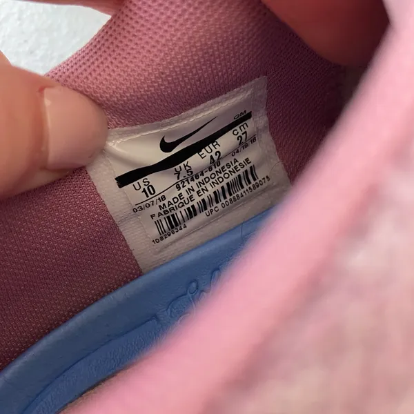 EUC Nike‎ women’s pink SB check solar elemental canvas tie fashion sneakers 10 - Image 6