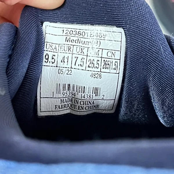 Brooks Ghost 15 Women’s Running Sneakers Blue Peacoat Pink US 9.5 - Image 7
