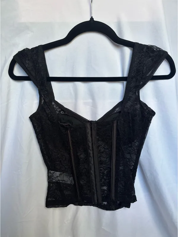 Rita Lace Corset Edikted Top  - Image 6