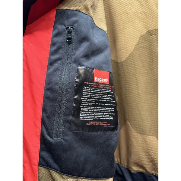 Armada Women’s Ski Jacket Small Red Hooded Gore-Tex RECCO Winter Snow Shell - Image 15