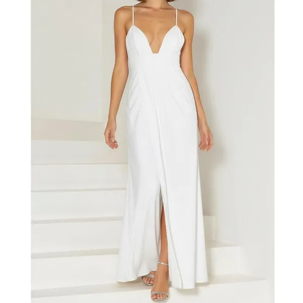 LOVERS + FRIENDS Anyssa Gown, White, Small - Image 4