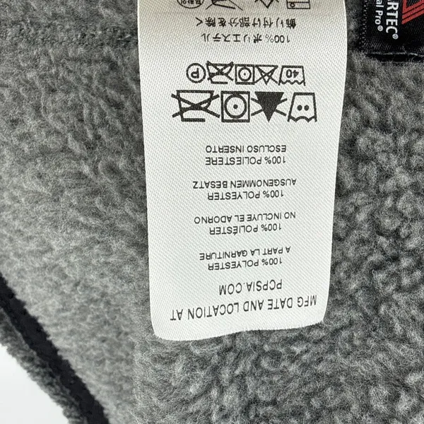 Patagonia Re-Tool Snap-T Fleece Pullover Grey Purple Polartec Women's Size Small - Image 9