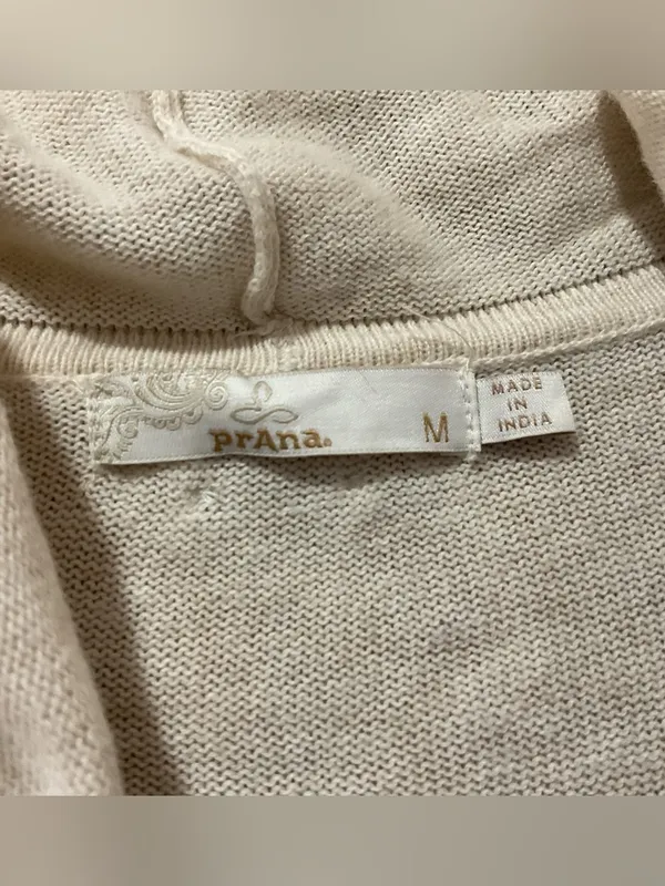 Prana Open Front Georgia Wrap Cardigan Womens Size Medium - Image 5