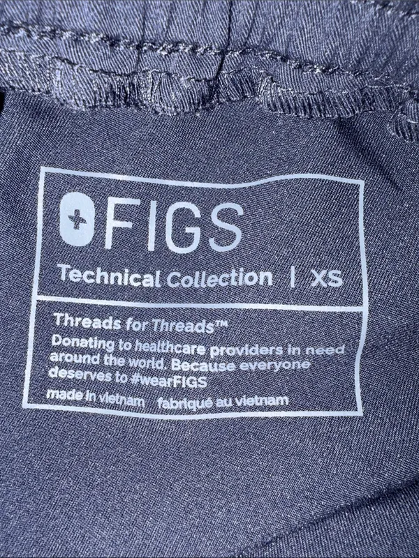 Figs Navy Scrub Bottoms Size XS - Image 6