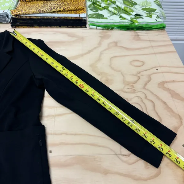 QOR Women’s Commuter Travel Jacket Performance Single Button Blazer Pockets Lg‎ - Image 14