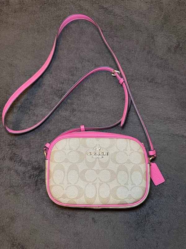 Coach Signature Canvas Mini Jamie Camera Bag - Image 2