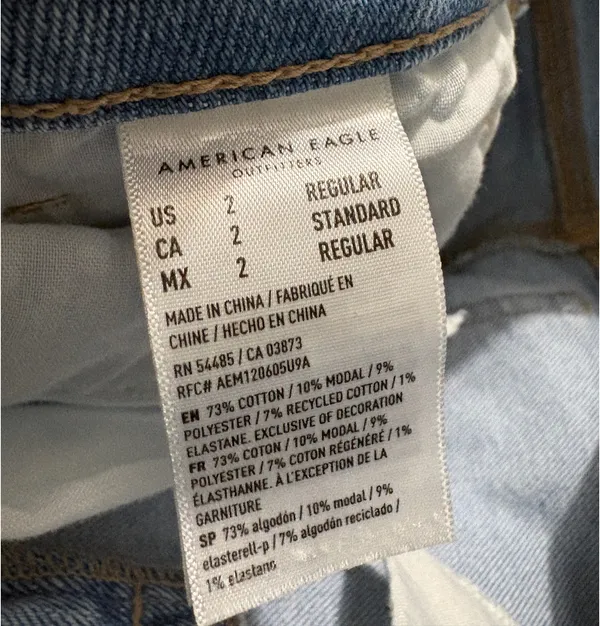 American Eagle Outfitters Ripped Jeans Stretch - Image 5
