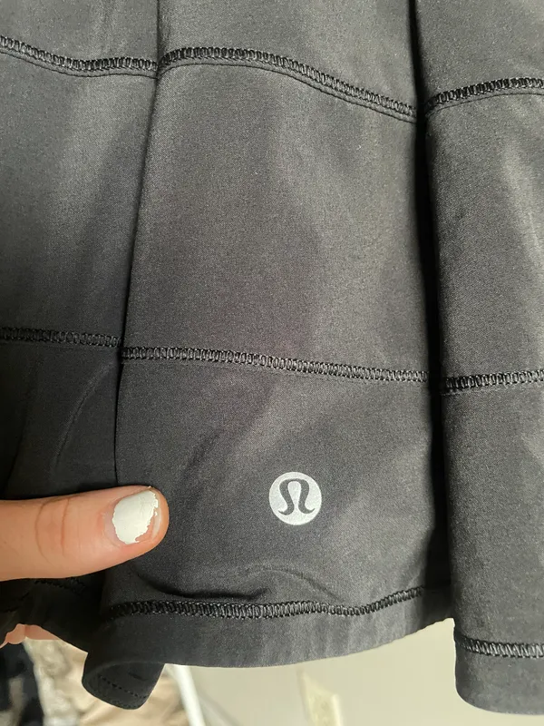 Lululemon Black Tennis Skirt - Image 3