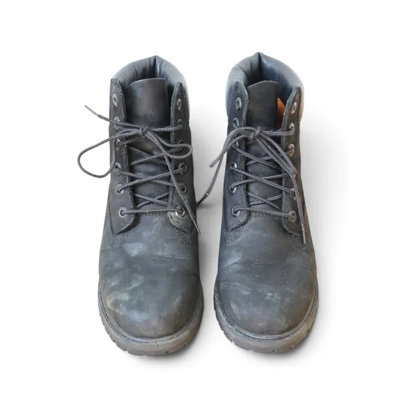 Timberland Black High Top 6-Inch Premium Waterproof Work Boots Women's Size 8 - Image 3