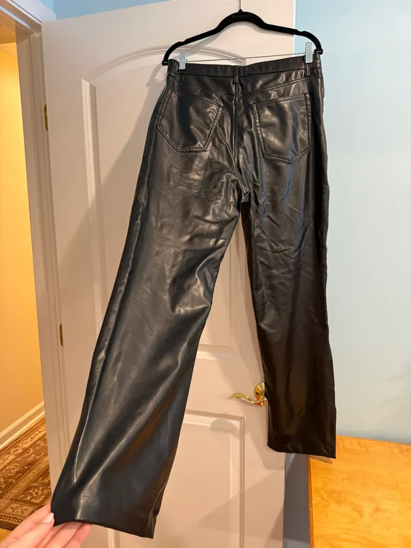 Abercrombie Leather Pants - Image 4