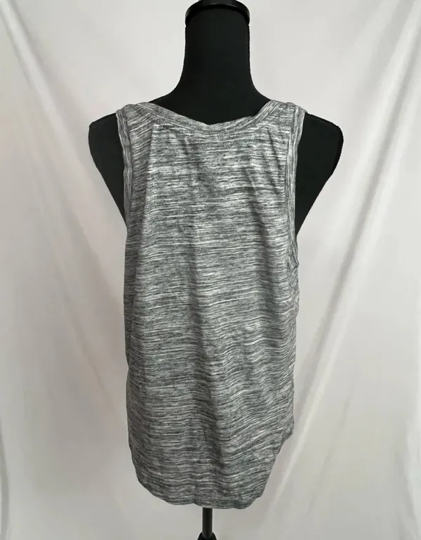 Vs Pink Victorias Secret Sequin Tank Top Gray Black - Image 2