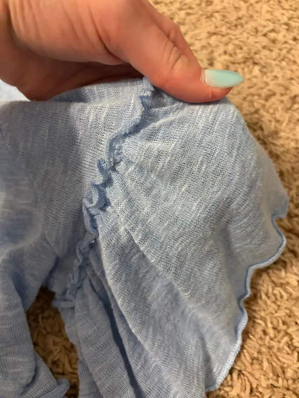 Altar'd State Flowy Ruffled Shirt - Image 2