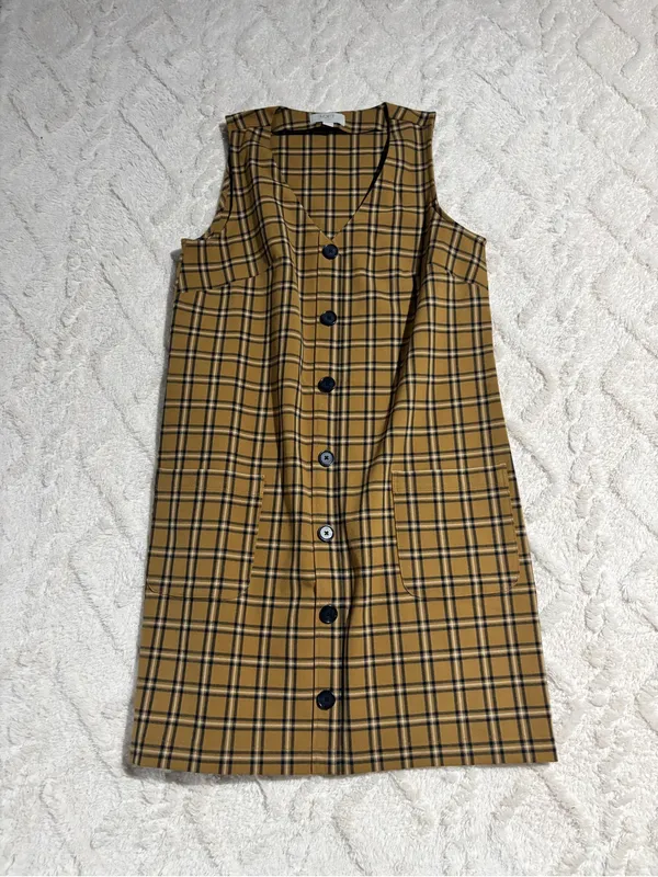 Loft 2p dress fall plaid - Image 2