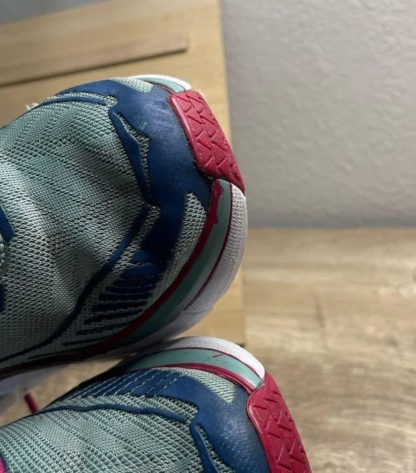 Hoka Clifton 4 Aquifer Vintage Indigo Running Shoes - Image 14