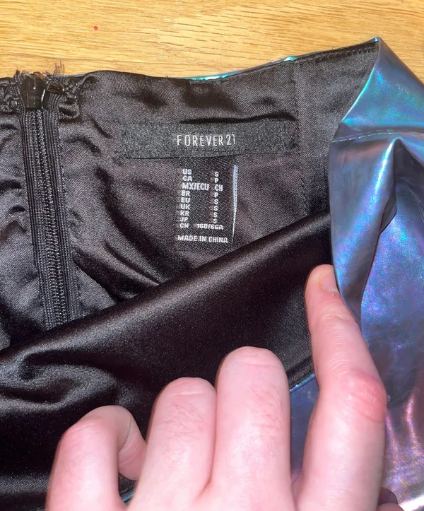 Forever 21 Holographic Skirt + 🆓🎁 - Image 2