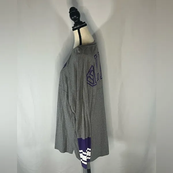 Pressbox Kansas State Wildcats Long Sleeve Spirit Jersey Medium - Image 3