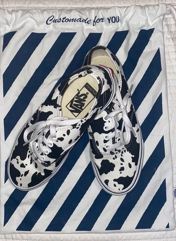 Vans Custom Cow Print - Image 3