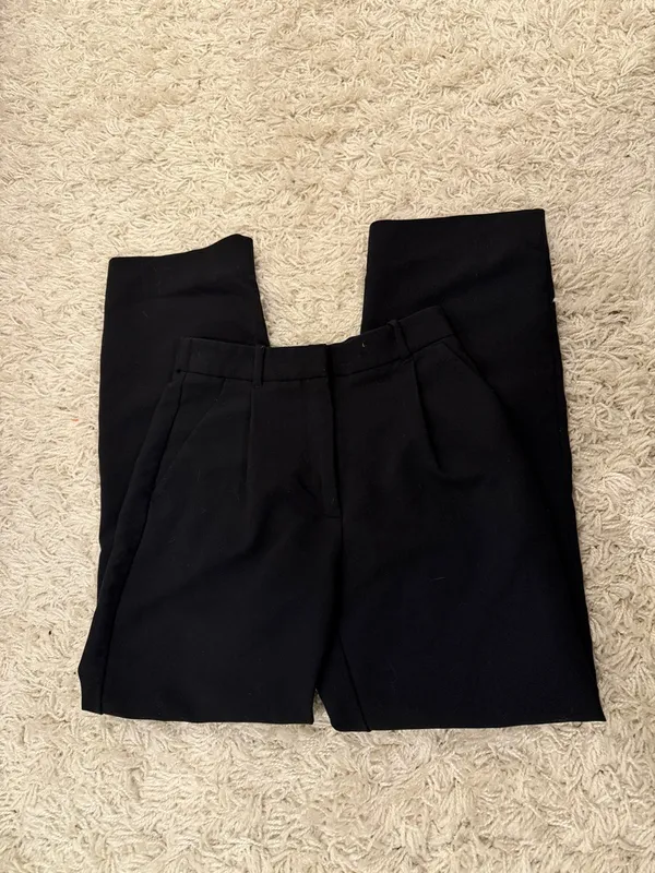 Abercrombie and fitch A&F Sloane Tailored Pant black - Image 7