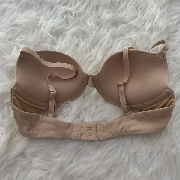 Skims Fits Everybody Pushup Demi Bra Sand Size 34B - Image 5