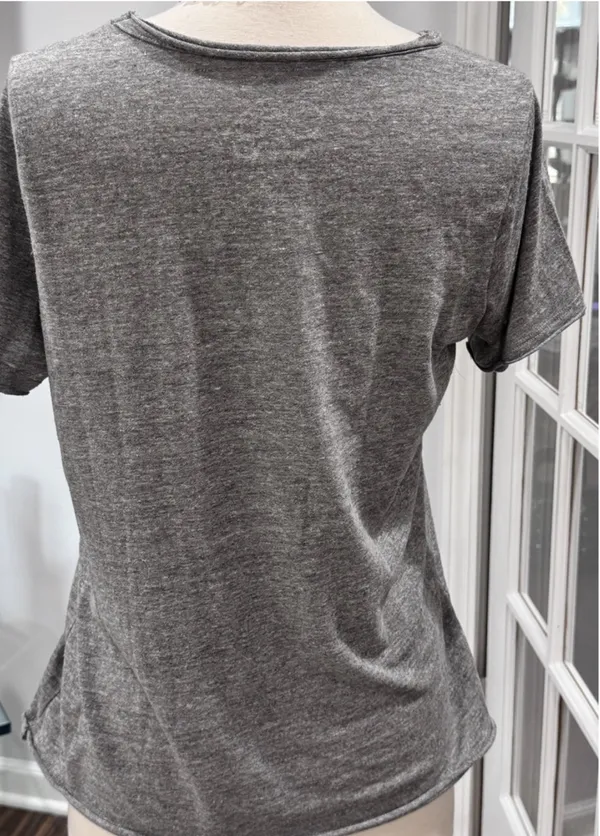 Chaser Grey Skull Graphic T-Shirt - Image 5