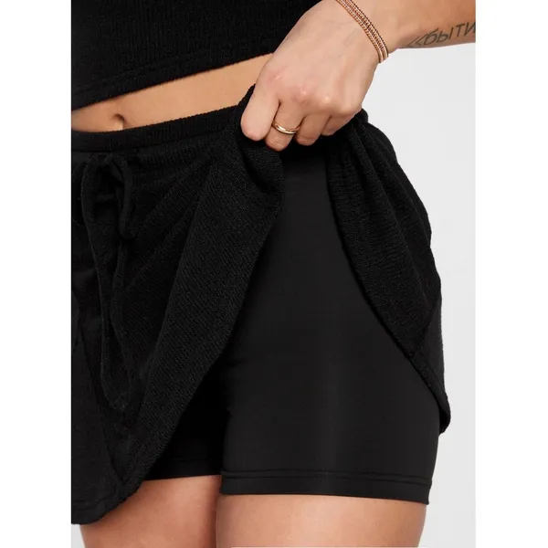 Fabletics Breezy Knit Flouncy Skort Yitty Collection Iconic Black XS NWT - Image 3
