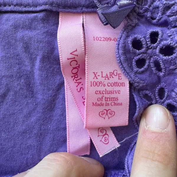 Y2K Era Victoria’s Secret Eyelet Trim Babydoll Nightgown - Image 4