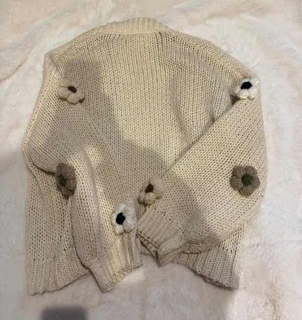 Anthropologie Sweater Knit Chunky Meave - Image 8