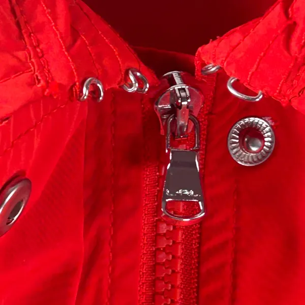 Lauren Active Ralph Lauren Red Utility Field Jacket XL Drawstring Waist - Image 6