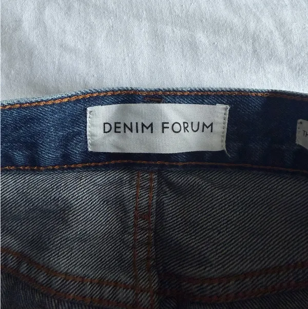Denim Forum Aritzia Jean Skirt - Image 4