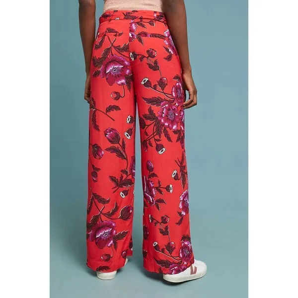 ✨Ett:twa by Anthropologie Margo Wide-Leg Sz 4P Trousers✨ - Image 5