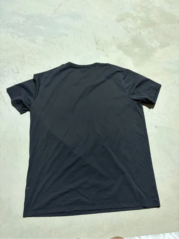 Lululemon Black Crew Neck T-Shirt activewear - Image 4