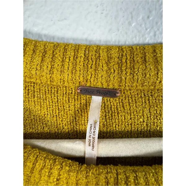 Free People Striped Green Pink Striped Oversized Sweater Womens S Boho Casual - Image 10