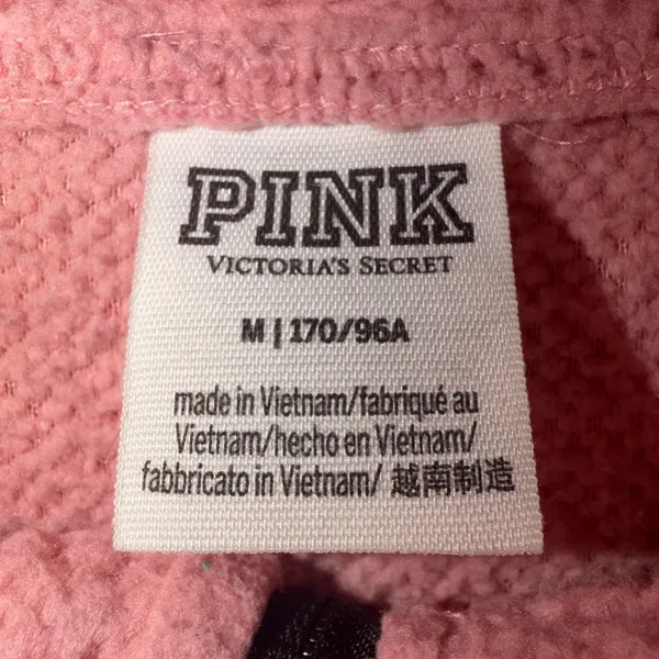 Victoria's Secret PINK Fleece Vest LP - Image 3