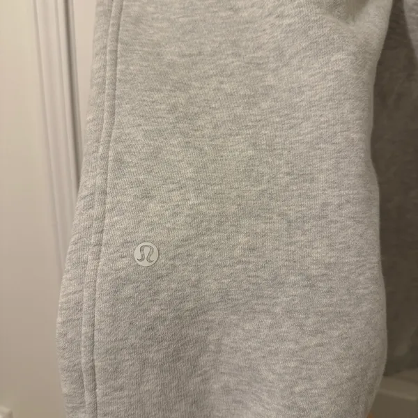 Lululemon Scuba Jogger Size 12 Light Heathered Grey - Image 8