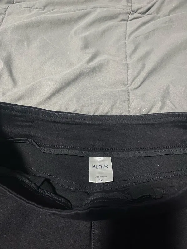 Black denim capri - Image 3