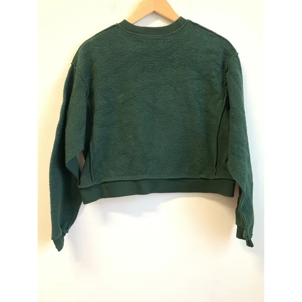 Peace Collective Women’s Crewneck Sweatshirt Made in Canada Green Size S - Image 8