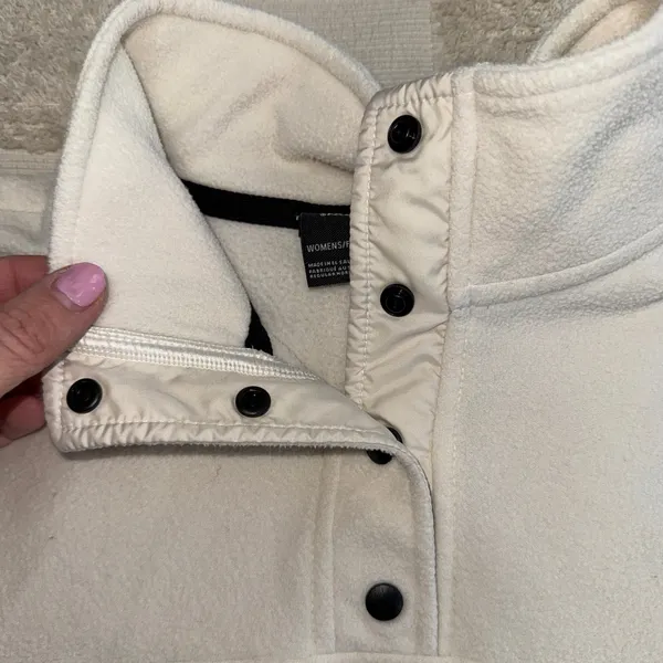 The North Face TKA Glacier Snap-Neck Fleece Pullover‎ size M - Image 4
