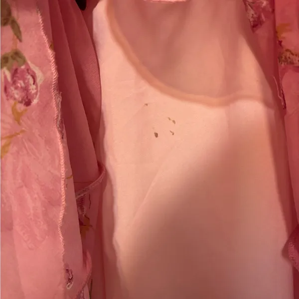 Euro Pink Floral Midi Dress - Image 2