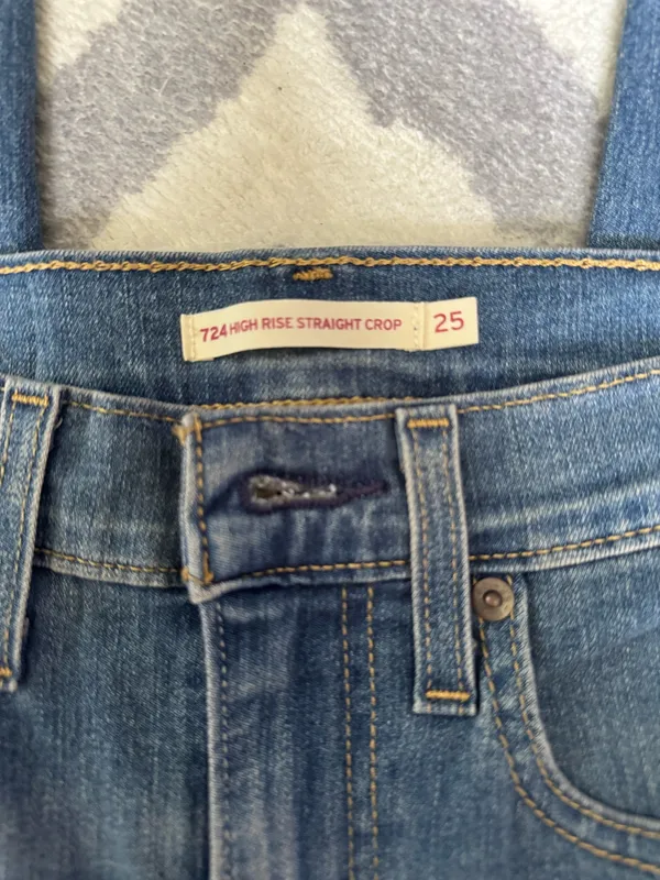 Levi’s Jeans Crop Straight 724 High-Rise - Image 3