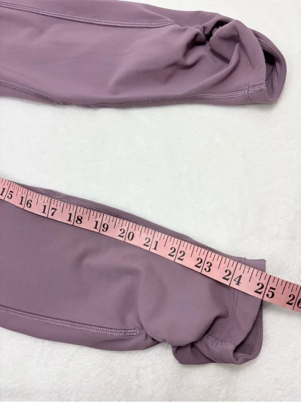 lululemon athletica‎ Dusty Mauve High-Rise Leggings Size 4 - Image 8