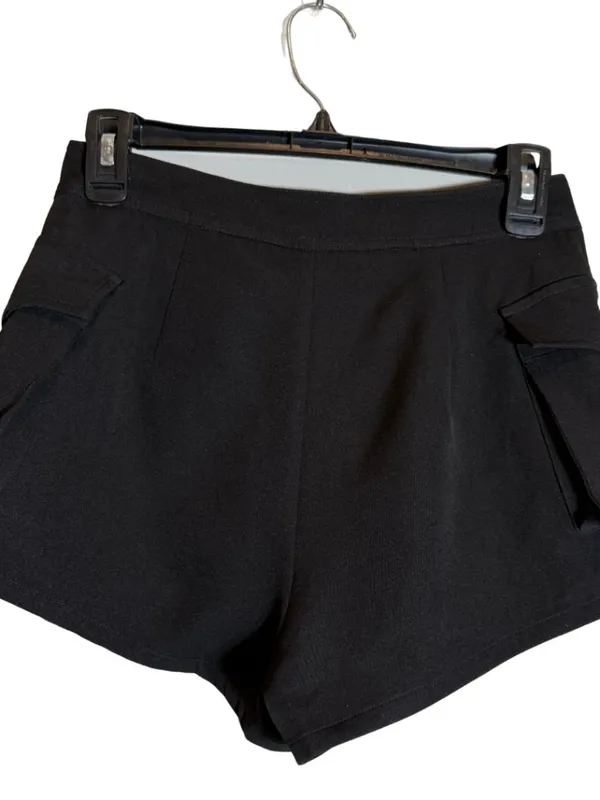 Superdown Melody Cargo Short Women's Small Black Revolve Micro Mini Going Out - Image 5
