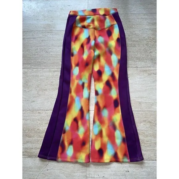 Misa Hylton For‎ Inc Scuba Pants tie dye print Size M - Image 5