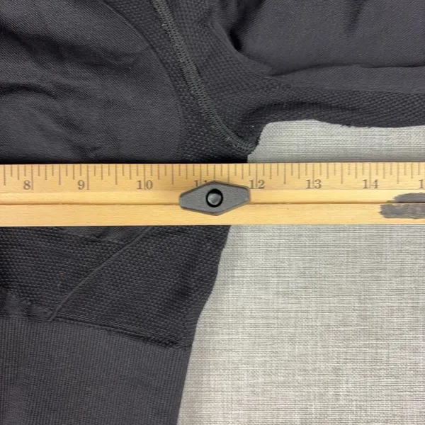 Gymshark Shirt Womens Small Black Cropped Long Sleeve Thumbhole Athletic Top - Image 8