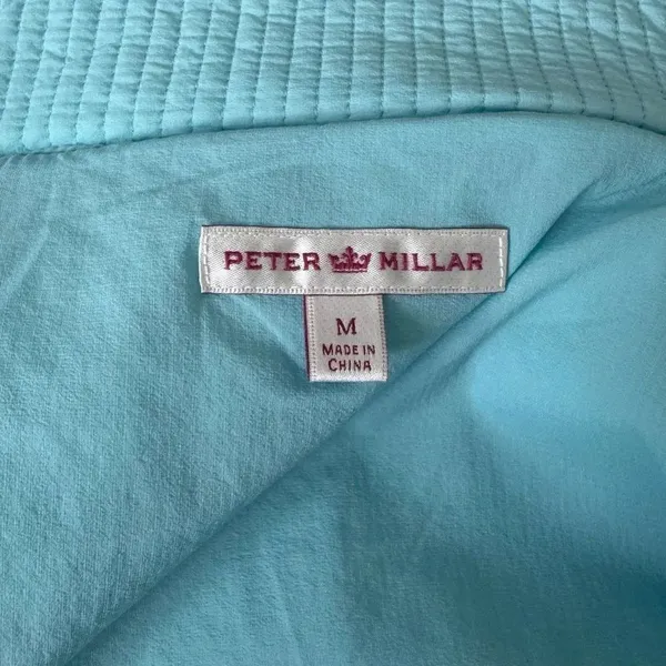 Peter Millar Golf Ultralight Insulated Thin Vest in blue M - Image 4