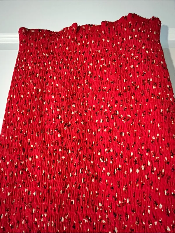Princess Polly Gracie Babydoll Red Dress Size 4 - Image 9