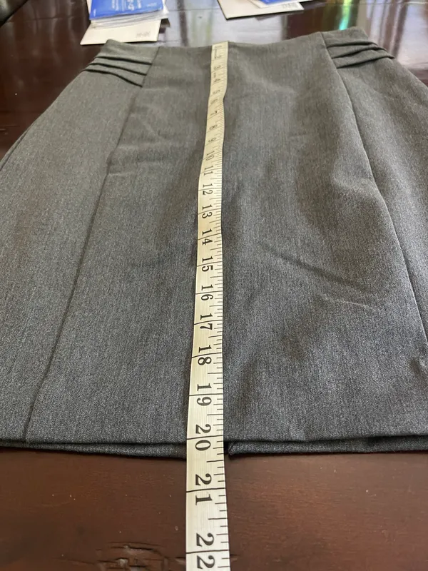 EXPRESS Gray Skirt Size 0 - Image 8