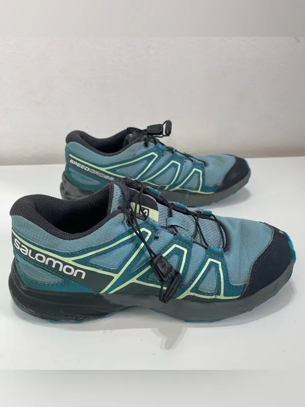 Salomon Speedcross Trail Running Shoes Blue Women's 5 Sneakers - Image 3