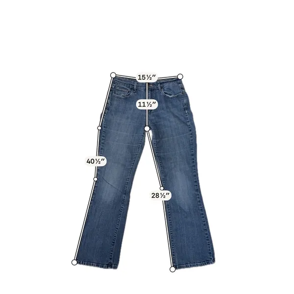 Levi's‎ 515 Bootcut Jeans Women's 8 W29 Medium Wash Stretch Denim - Image 5
